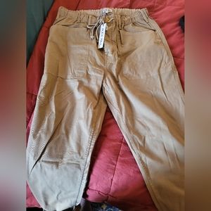 Alex Mill Pull-On Button Fly Pants Vintage Khaki/Lg